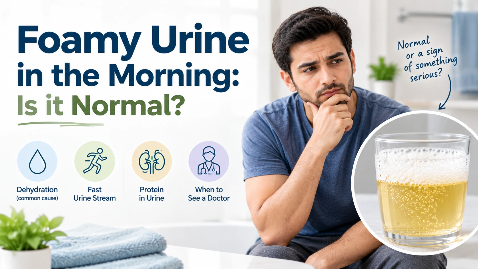 Foamy Urine in the Morning: Is it Normal?
